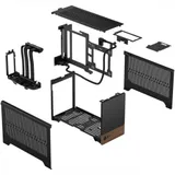 Корпус без блока питания/ Case Fractal Design Terra, Mini-Tower, no fans, 1xUSB-A 3.0 + 1xUSB 3.2 Type-C, SFX PSU Support, mITX Graphite