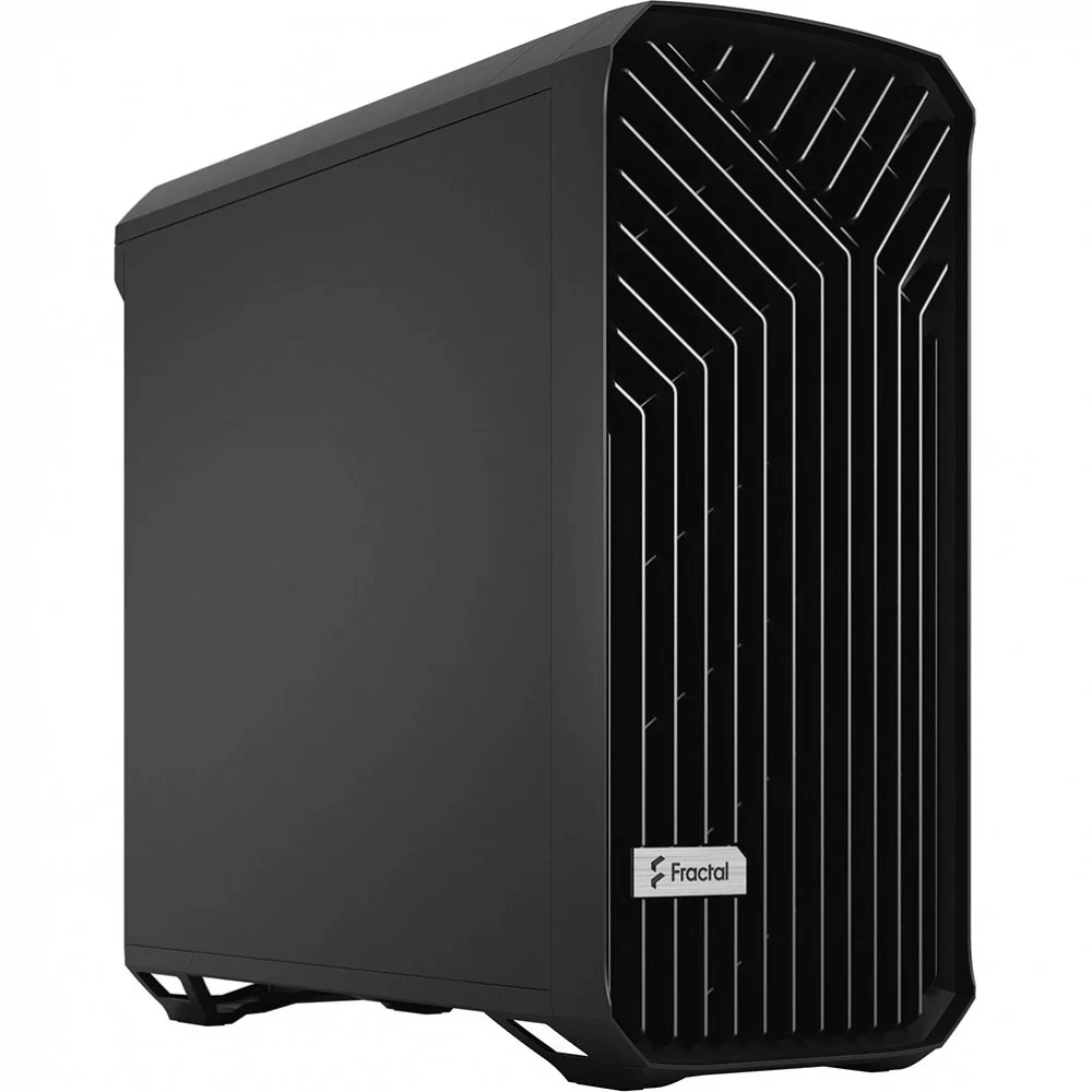 Корпус без блока питания/ Case Fractal Design Torrent Solid, Full-Tower, 2x180mm + 3x140mm, 2xUSB-A 3.0 + 1xUSB 3.2 Type-C E-ATX, SSI-CEB, SSI-EEB, ATX, mATX, mITX Black