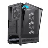 Компьютерный корпус, Gamemax, Storm 2 AB, 1115-3803R0006, ATX/MATX/ITX, 2*3.5"/3*2.5", Высота кулера до 155 мм, Длина VGA до 330 мм, 386x200x449 мм, Без Б/П, Черный