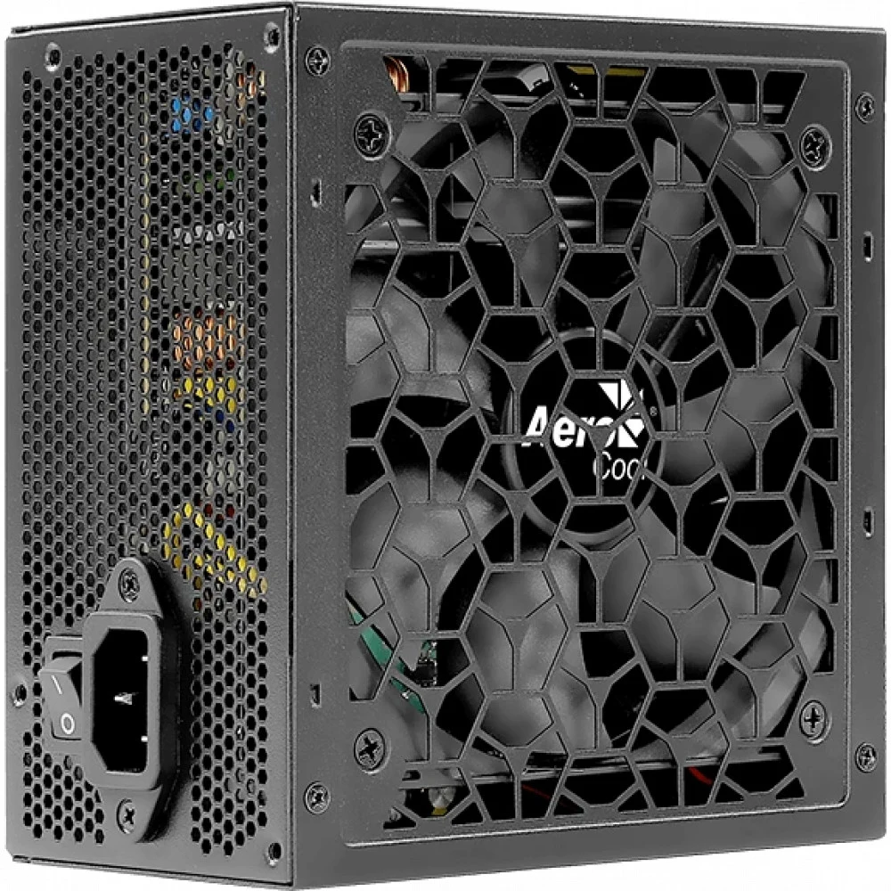 Блок питания ATX 500W AeroCool Aero White,12sm fan,20+4/24+4/24+8,5SATA,3Molex,2х6p/2х2pPCI-E,ATX