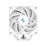 Кулер для процессора, Deepcool, AG500 DIGITAL WH ARGB R-AG500-WHADMN-G-1, Intel 1700/1200/115х и AMD AM5/AM4, 220W, 120мм ARGB, 300-1950±10%/об/м, 67,88CFM, 29.4 dB(A), 4pin, 125х95х158мм, Белый