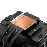 Кулер ID-Cooling SE-225-XT Black V2, S115X/1700/2066/AM4, 220W, 2x12cm,4pin,Al+Cu,700-1800rpm,35.2dB