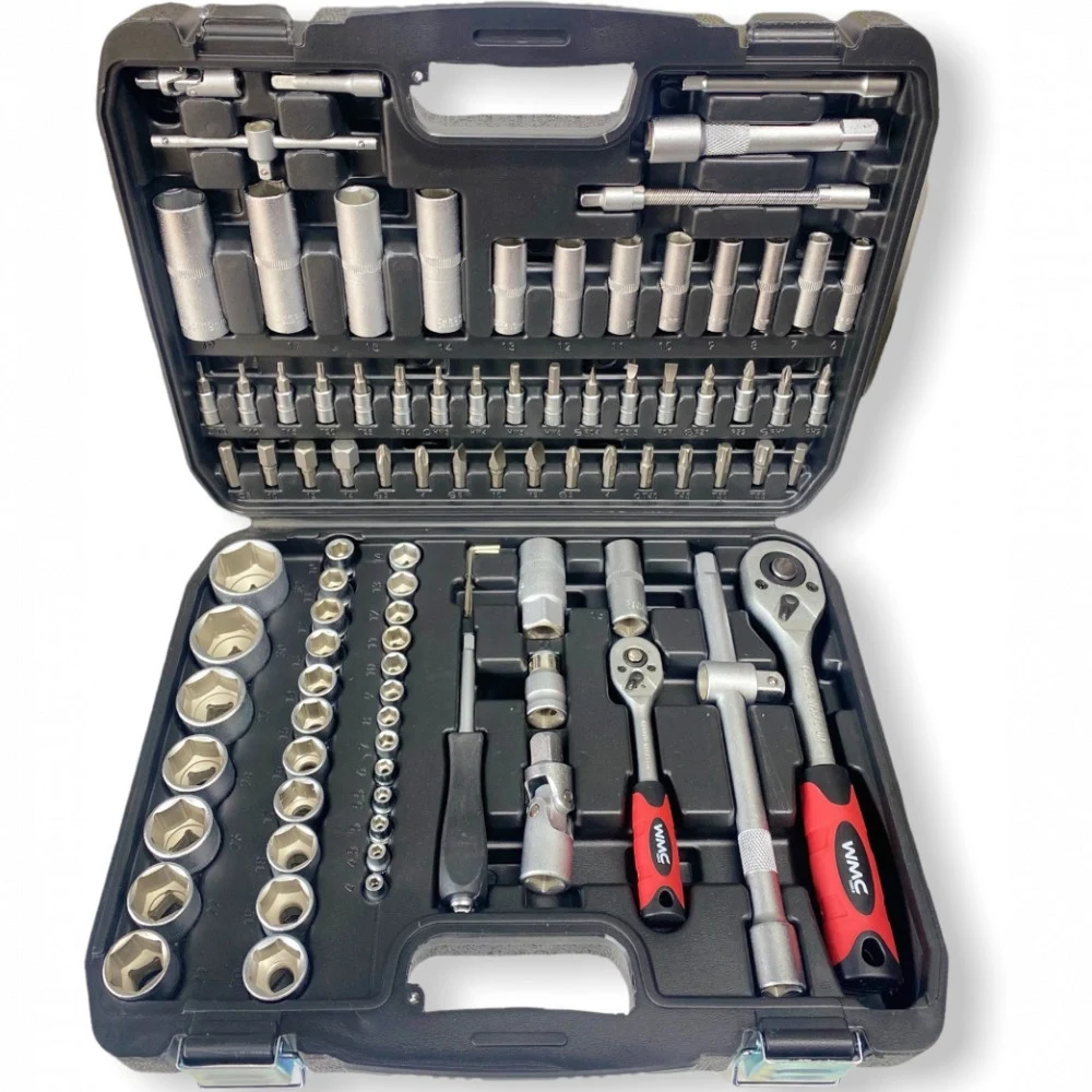 Набор инструментов 94пр, 1/4", 1/2" (6гр.) WMC TOOLS WMC-4941-5