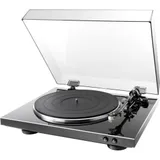 DENON Проигрыватель винила DP-300F ЧЕРНЫЙ, Полностью автоматический проигрыватель винила, картридж и тонарм в комплекте. Скорость воспроизведения 33, 45 об./мин. Привод: пассиковый. Предустановленны