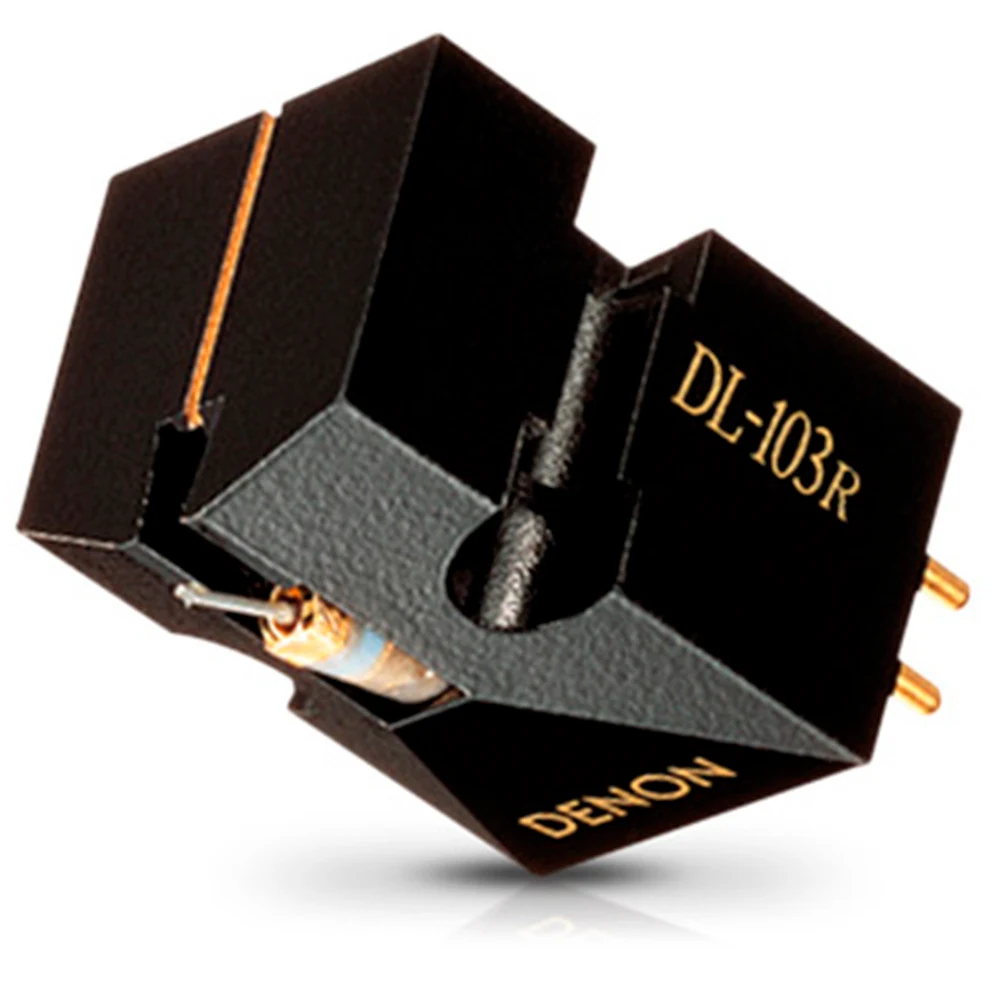 DENON Картридж для проигрывателя винила DL-103REM МС картридж Denon для винилового проигрывателя, 0,25 мВ, 14 Ом, 20 Гц - 45 кГц, динамическая податливость: 5 x 10-6 см/дин, вес: 8,5 гр. Производите