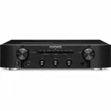 MARANTZ Усилитель PM6007 ЧЕРНЫЙ, Интегральный усилитель с цифровыми входами и ММ-фокорректором, мощность 2 х 45 Вт (8 Ом), класс AB, входы: 4 RCA, MM-фонокорректор, коаксиальный, 2 оптических, габар