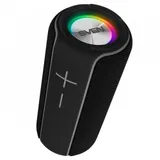 SVEN PS-285 2.0 Мобильные колонки чёрные (IPx7, 2x10W, USB, Bluetooth, micro SD, AUX, подсветка,3000 мA)