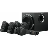 SPK active Logitech Z906 (5.1), 1000W RMS, 3D stereo, bass control, [980-000468], black
