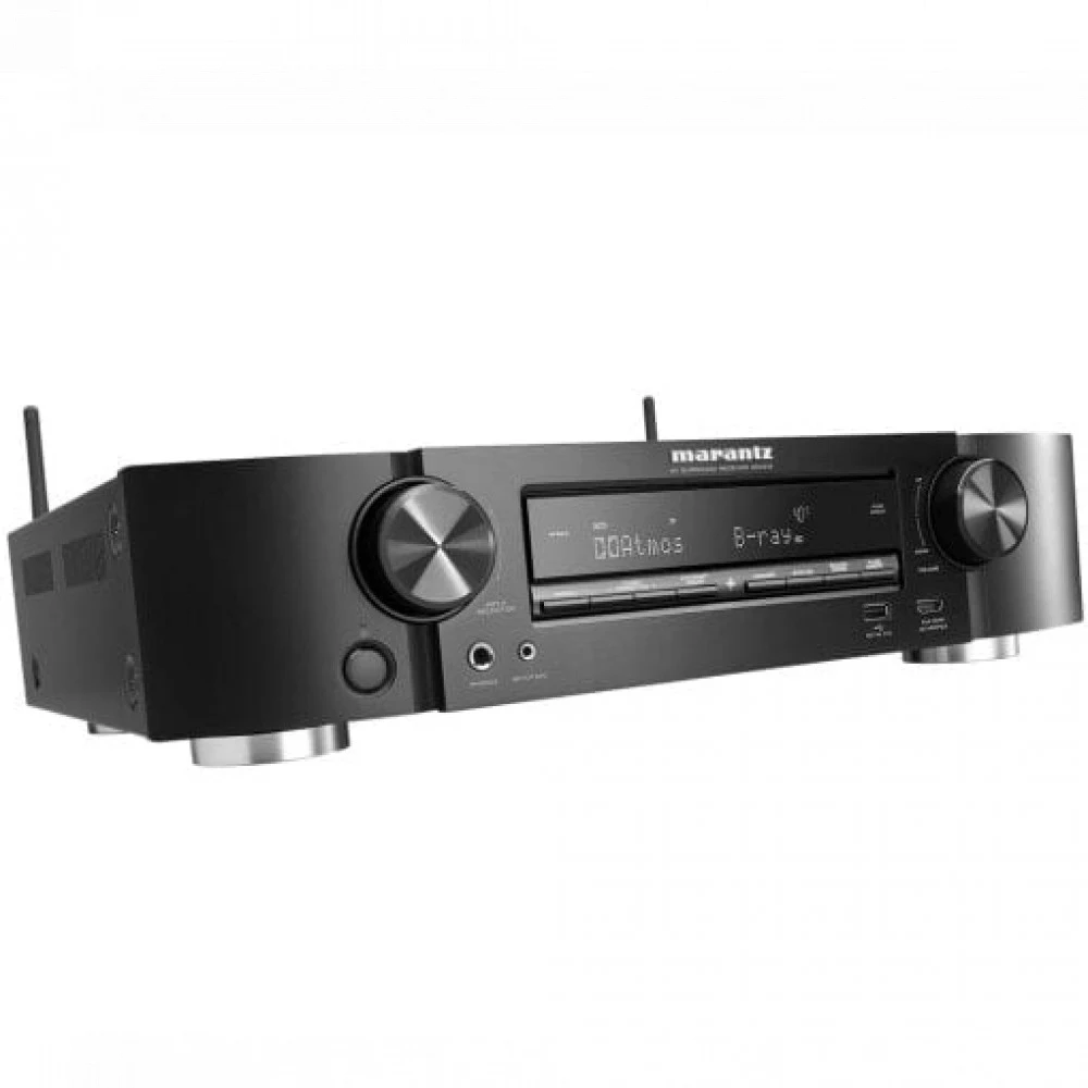 MARANTZ AV-ресивер NR1510 ЧЕРНЫЙ, AV-ресивер 5.2, слим-серия NR с ММ-фонокорректором, мощность 5 х 50 Вт (8 Ом), система автокалибровки Audyssey MultEQ XT, 6 входов и выход HDMI, AirPlay 2, габариты