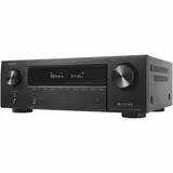 DENON AV-ресивер AVR-X1800H ЧЕРНЫЙ 7,2. Мощность 145 Вт (6 Om), HDMI 8K (8K/60Гц и 4K/120Гц), 4-16 Om, eARC, поддержка Spotify, Amazon Music HD, TIDAL и Deezer, 4:4:4 Pure Color, HDR10, HDR10+, Dolb