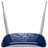 Модем беспроводной VDSL2/ADSL2+ 300M Tp-Link TD-W9960 &lt Wireless 300M VDSL2/ADSL2+ Modem Router, 802.11n/g/b, 300 Mbps на частоте 2,4 ГГц, 4 порта LAN 10/100 RJ45, 2 фиксированных внешних антенны,