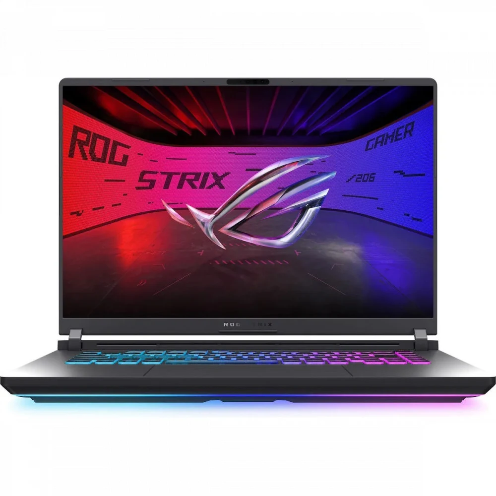Ноутбук Asus/ROG Strix G16/G615JMR-TS432W/1г/Core i7/14650HX/2,2 GHz/16 Gb/PCIe NVMe SSD/512 Gb/No ODD/GeForce/RTX5060/8 Gb/16 ''/2560x1600/Windows 11 90NR0LB1-M00L10