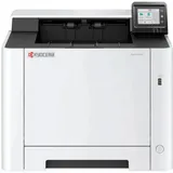 Принтер лазерный Kyocera ECOSYS PA2101cx (A4), цветной, 1200x1200 dpi, 21 ppm, 1 GB, 1 GHz, tray 50+250 sheets, USB+Ethernet, Duplex, 2.7" touchscreen, drum 100k, starter toner