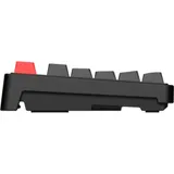Классическая TKL (80%) механическая клавиатура Keychron C3 Pro 8K - проводное подключение, частота опроса 8K, 87 клавиш, ANSI, с поддержкой QMK/VIA, корпус из ABS пластика, Gasket Mount, цвет Black,