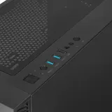 Компьютерный корпус, Zalman, Z3 ICEBERG BLACK, Mid- Tower, E-ATX (~280mm)/ATX/ M-ATX / Mini-ITX, USB 2.0, 2*USB 3.0, HD Audio/Mic, 1*120 мм Addressable RGB (перед.панель), 1*120 мм Addressable RGB (