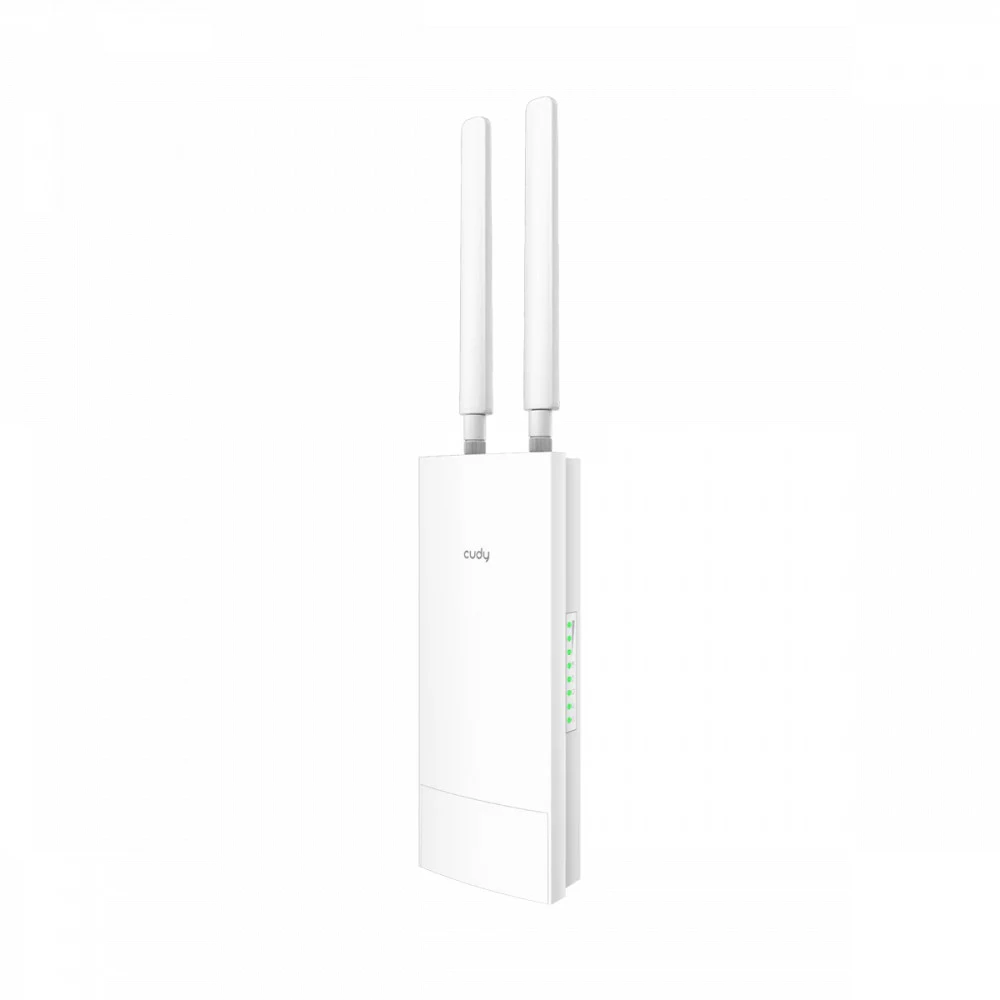Точка доступа/ Outdoor 4G LTE N300 WiFi Router, Cat.4, 300Mbps Wi-Fi, build-in 4G LTE modem, lightning protection, IP65 Waterproof, 10/100M RJ45, 2 x Detachable 4G Antennas, 24V passive PoE adapter