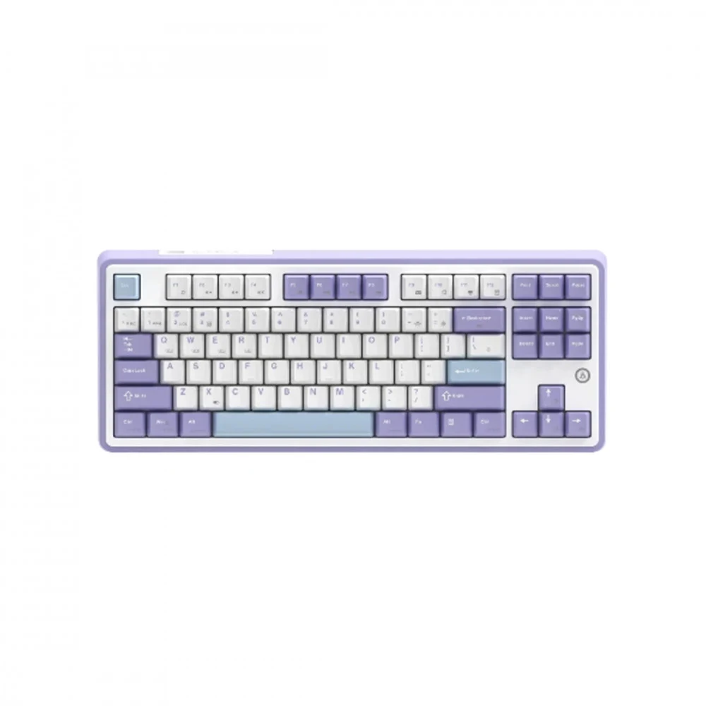 Клавиатура Ajazz AK870, White, Wireless, Wired, Gaming, Gift Switches, Bluetooth, USB