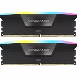 CORSAIR DDR5, 6000MT/s 32GB 2x16GB DIMM, 36-44-44-96, Std PMIC, XMP 3.0, VENGEANCE RGB DDR5, Black PCB, 1.4V