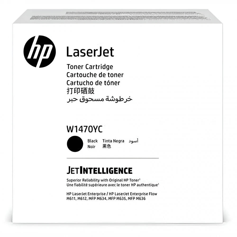 Картридж лазерный HP 147YC W1470YC черный (42000стр.) для HP LaserJet M610dn (техн (плохая упаковка)