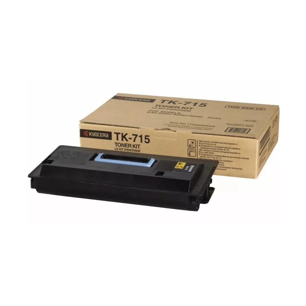 Картридж лазерный Kyocera TK-715 1T02GR0EU0 черный (34000стр.) для Kyocera KM3050/4050/5050