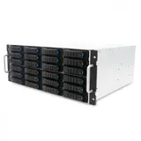 Дисковая полка AIC XJ1-40244-02/ J4024-04-35X, 4U 24 x 3.5" hot-swap bays, hot-swap JBOD with dual SAS 12G expander controller, dual BMC, tool-less HDD tray, 550W 1+1 hot-swap redundant 80+ platinum