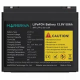 LiFePO4 Батарея MR-LFP12-50-LAR, 12.8В/50Ач, Класс A, 2000 циклов, MARSRIVA