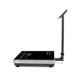 Торговые напольные весы M-ER 333 ACLP-150.20/50 "TRADER" с расч. стоимости LED "Индикация: светодиодная Габариты: 920х600х910 мм Платформа: 600x800 мм Вес: 22,5 кгМаксимальный вес: 150 кг Минимальны