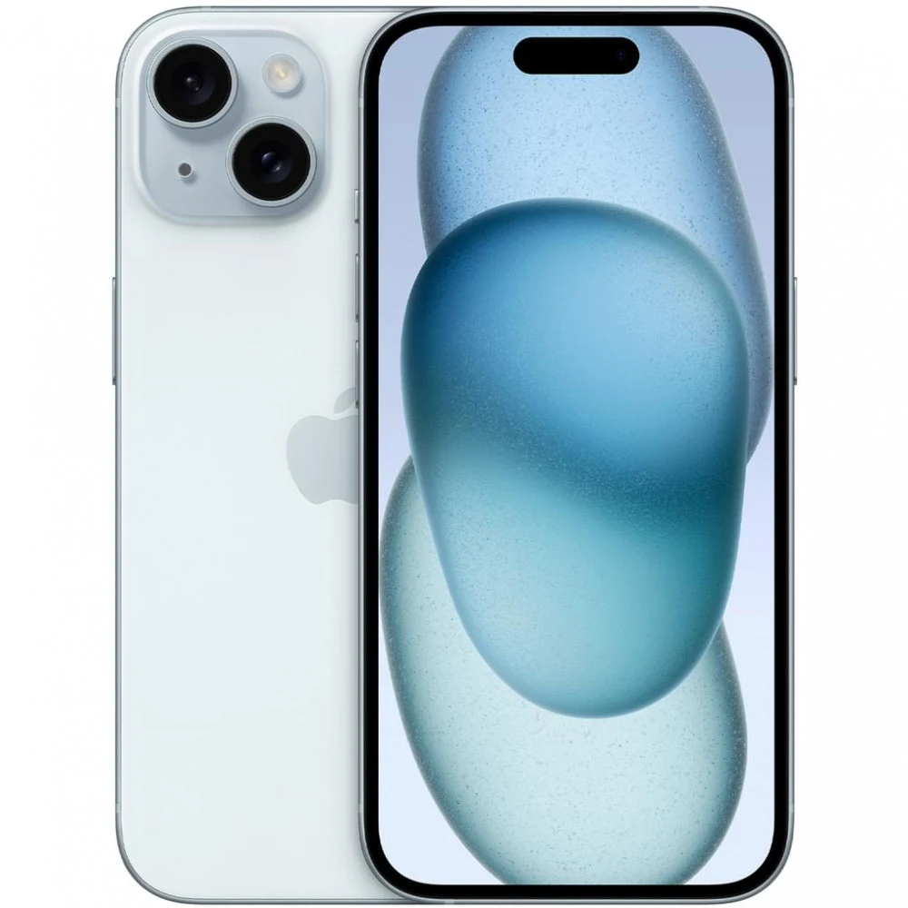 Смартфон Apple iPhone 15 256GB, Blue (MTP93HX/A)
