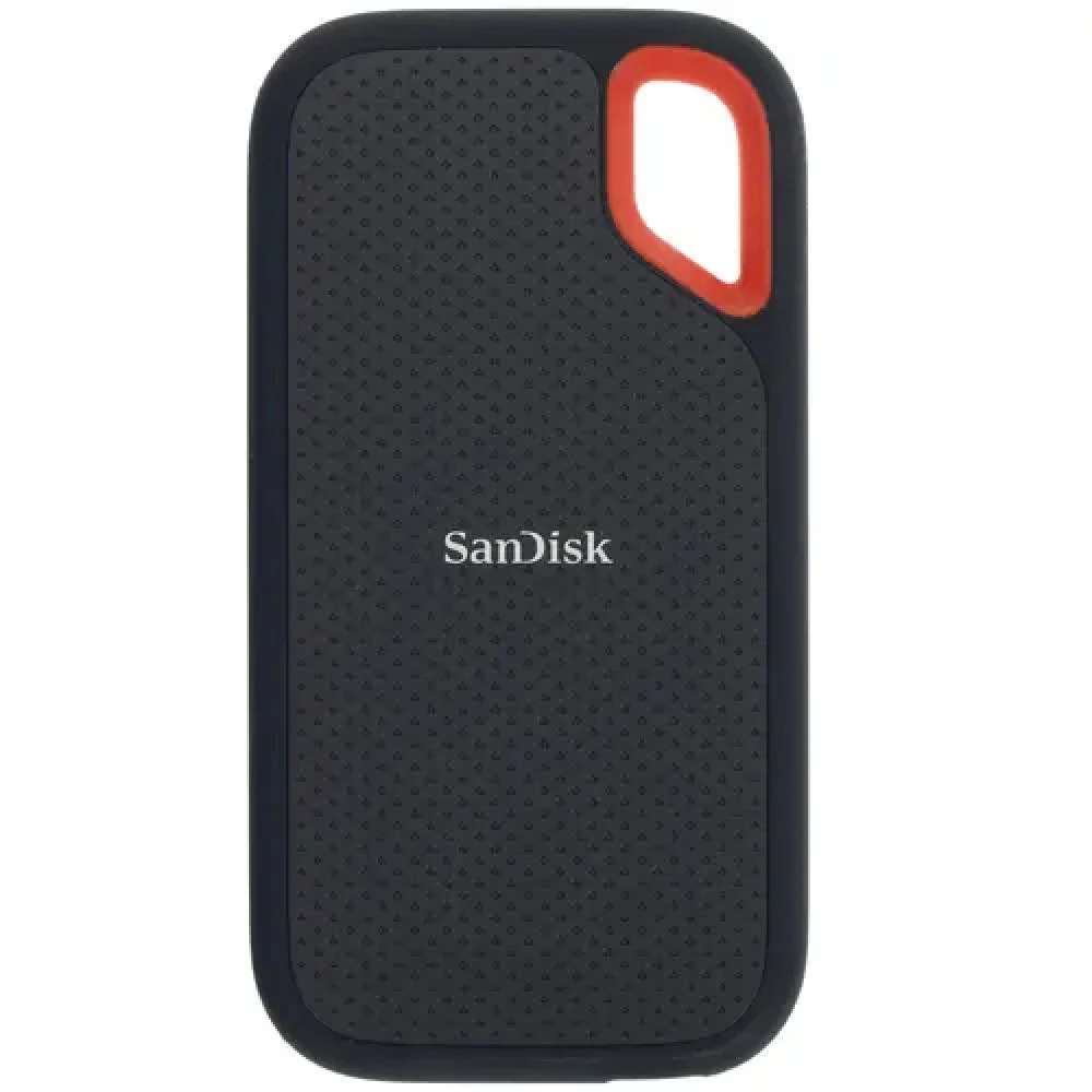Внешний твердотельный накопитель SanDisk Extreme 500GB Portable SSD - up to 1050MB/s Read and 1000MB/s Write Speeds, USB 3.2 Gen 2, 2-meter drop protection and IP55 resistance