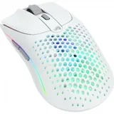 Компьютерная мышь, Glorious, Model O 2 Wireless, GLO-MS-OWV2-MW, Игровая, Оптическая, Беспроводная, 2.4 Ghz, Bluetooth 5.2 LE, Glorious BAMF 2.0 Sensor, 26000 DPI, 650 IPS, 50G, 1000 Hz, RGB, 6 кноп