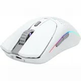 Компьютерная мышь, Glorious, Model O 2 Wireless, GLO-MS-OWV2-MW, Игровая, Оптическая, Беспроводная, 2.4 Ghz, Bluetooth 5.2 LE, Glorious BAMF 2.0 Sensor, 26000 DPI, 650 IPS, 50G, 1000 Hz, RGB, 6 кноп