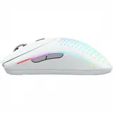 Компьютерная мышь, Glorious, Model O 2 Wireless, GLO-MS-OWV2-MW, Игровая, Оптическая, Беспроводная, 2.4 Ghz, Bluetooth 5.2 LE, Glorious BAMF 2.0 Sensor, 26000 DPI, 650 IPS, 50G, 1000 Hz, RGB, 6 кноп