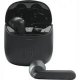 Гарнитура вкладыши JBL Tune 225TWS черный беспроводные bluetooth в ушной раковине (JBLT225TWSBLK)