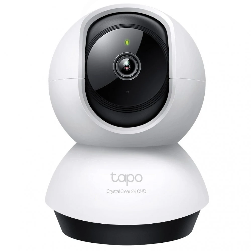 Домашняя Wi-Fi камера Tapo C220 (поворотная) &lt Матрица 1/3, 4MP, 2K QHD,f/2,0 ± 10% Фокусное расстояние: 4 мм ± 5%, Starlight, ИК-подсветка 850 нм с дальностью до 9 метров, двустороннее аудио, реж