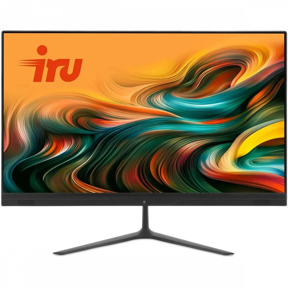Моноблок IRU P233 23.8" Full HD i3 1220P (1.5) 8Gb SSD256Gb UHDG CR Windows 11 Pro 64 GbitEth WiFi BT 65W Cam черный 1920x1080