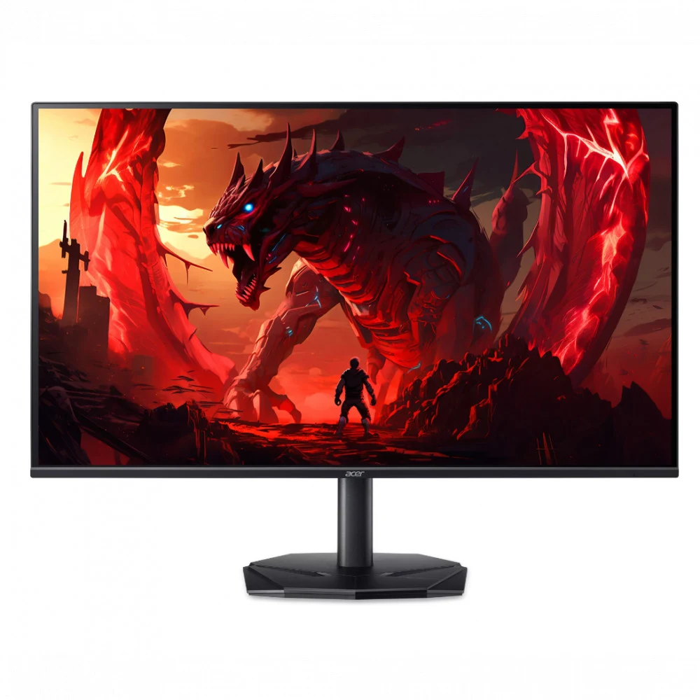 Монитор Acer Nitro KG270UF3 27" 69 см / 2560×1440 QHD / IPS / ZeroFrame / 300Hz / 0.5–1 мс (GTG) / 250 кд/м² / 2× HDMI 2.1 / 1× DisplayPort 1.4 / Audio Out / 2× 2 Вт динамика / FreeSync Premium / G-