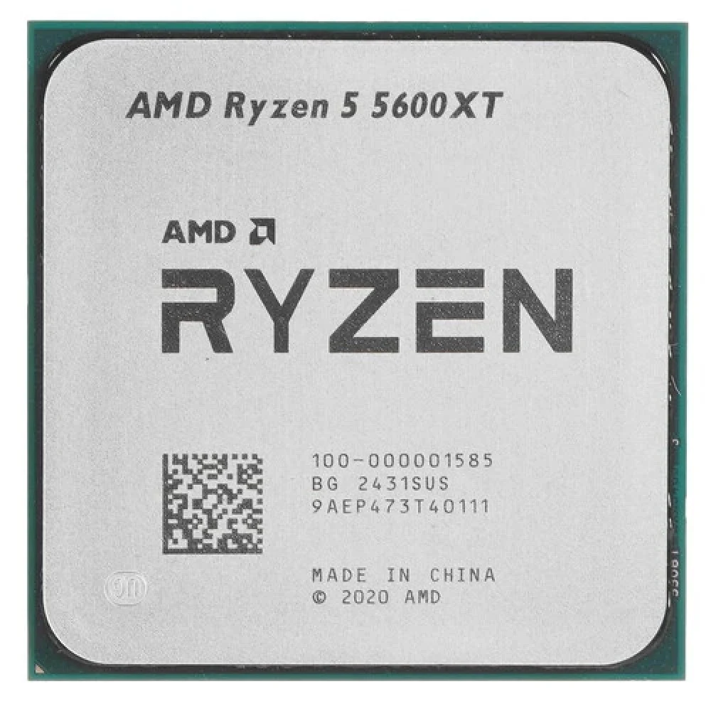 Процессор CPU AMD Ryzen 5 5600XT, 3.7(up to 4.7)GHz, 6C/12T, 3+32Mb, TDP65W, Socket AM4, oem