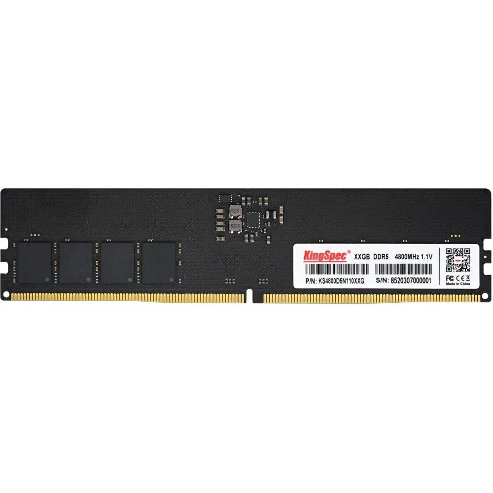 Оперативная память DDR5 8GB 4800MHz Kingspec KS4800D5N11008G RTL PC5-38400 CL40 SO-DIMM 288-pin 1.1В single rank Ret [KS4800D5N11008G]