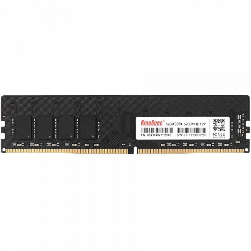 Оперативная память DDR4 32GB 3200MHz Kingspec KS3200D4P13532G RTL PC4-25600 CL17 DIMM 288-pin 1.35В dual rank Ret [KS3200D4P13532G]