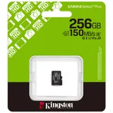 Карта памяти, Kingston, SDCS3/256GBSP, MicroSDXC 256GB, Canvas Select Plus, A1, U1, V10, без адаптера SD