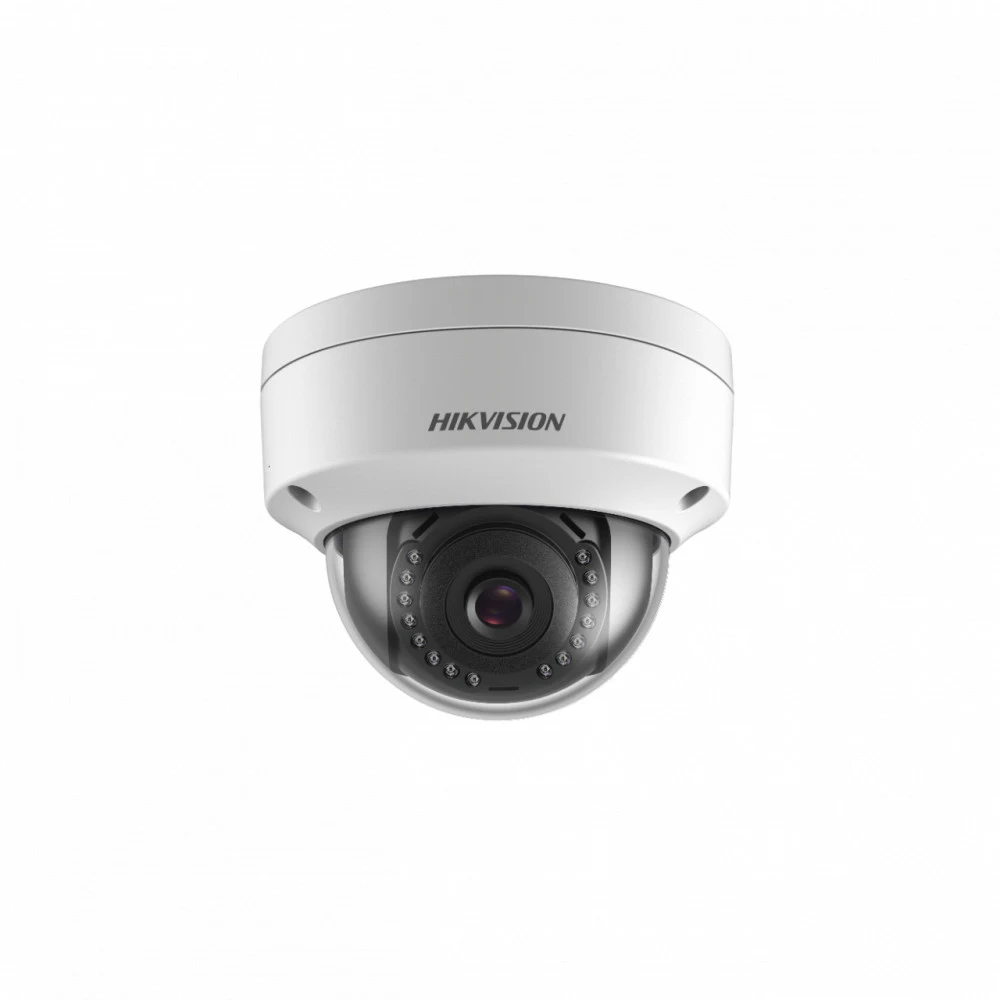 IP видеокамера, Hikvision, DS-2CD3121G0-I, Купольная, CMOS- матрица 1/2.7" progressive, ИК до 40м, 2 mp, 0.005 Lux F1.6, Фиксированный f2.8мм, Аудио 1Микрофон, 1MicroSD до 256Gb, WDR, PoE, 12VDC