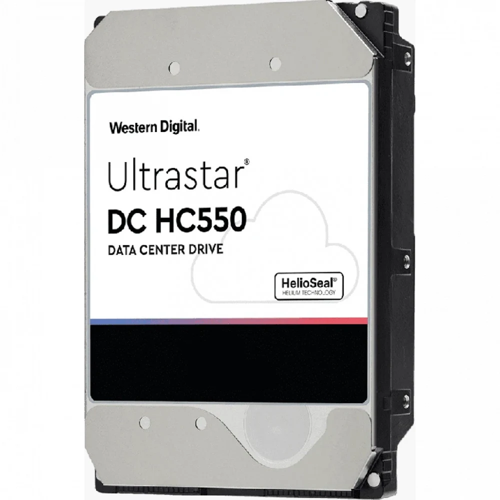Жесткий диск WD SAS 3.0 18TB 0F38362 WUH721818AL5204 Server Ultrastar DC HC550 512E (7200rpm) 512Mb 3.5"