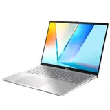 Ноутбук, ASUS Vivobook S16 S3607CA-RP012W, 90NB16I1-M00E50, 16", FHD+ 1920x1200, IPS, 144Hz, Core Ultra 5 225H, 16GB DDR5, 512GB SSD Gen4, Intel Arc Graphics, Windows 11 Home, Серебряный