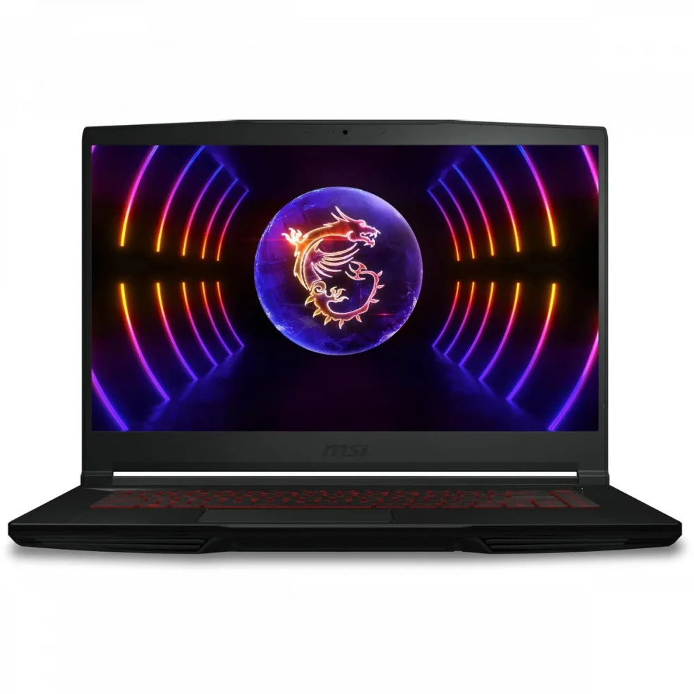 Ноутбук MSI GF63 Thin 12UCX-1048XRU Core i5 12450H 8Gb SSD256Gb NVIDIA GeForce RTX 2050 4Gb 15.6" IPS FHD (1920x1080) FreeDOS black WiFi BT Cam (_9S7-16R821-1048)