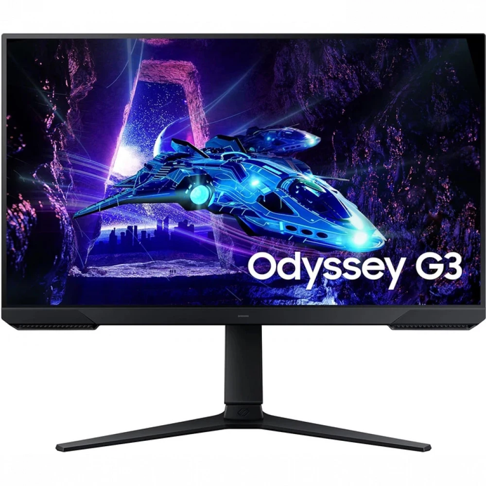 Монитор Samsung 27" Odyssey G3 LS27DG300EUXEN черный VA LED 1ms 16:9 HDMI матовая HAS Piv 3000:1 250cd 178гр/178гр 1920x1080 180Hz DP FHD 4.4кг