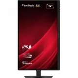 Монитор ViewSonic 23.8" VA2408-HDJ черный IPS LED 5ms 16:9 HDMI матовая HAS Piv 1000:1 250cd 178гр/178гр 1920x1080 100Hz VGA DP FHD 5.2кг