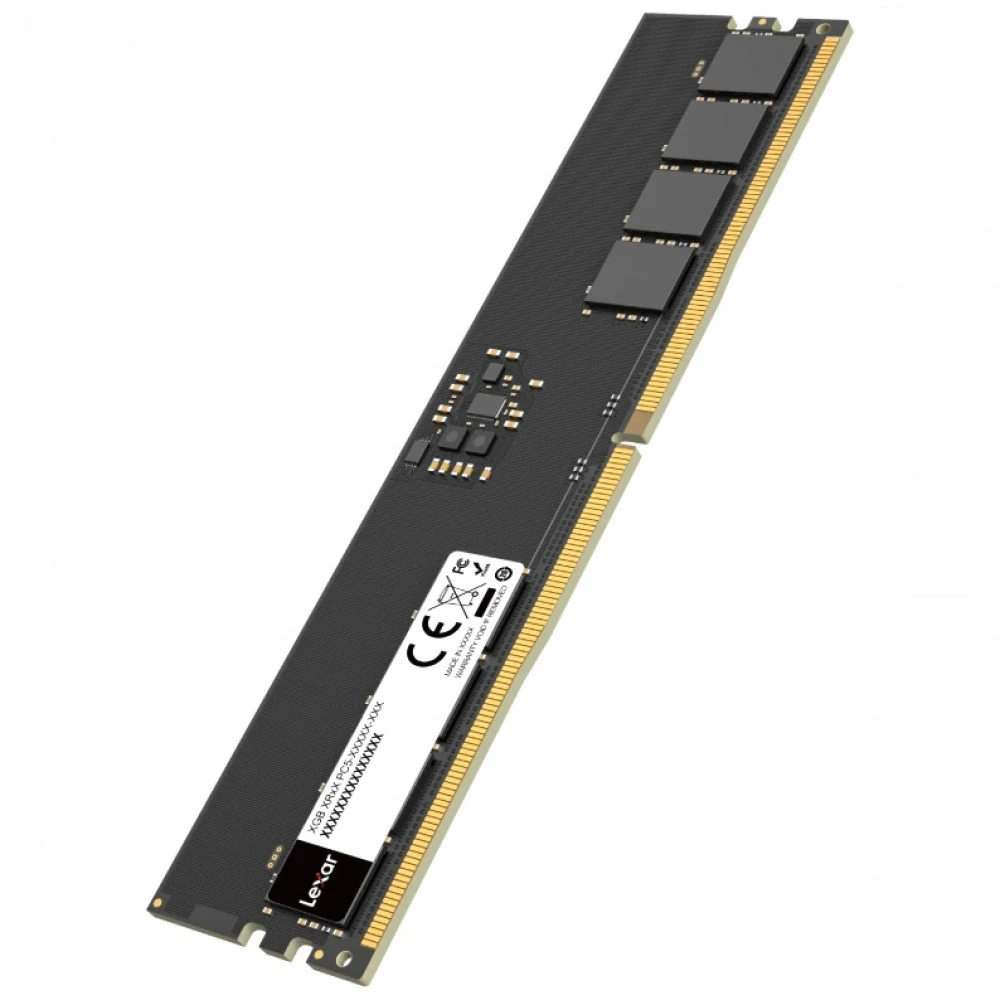 Модуль памяти, Lexar, LD5U16G56C46ST-BGS, DDR5, 16GB, CL46, 1.35V, DIMM <PC5-44800/5600MHz>