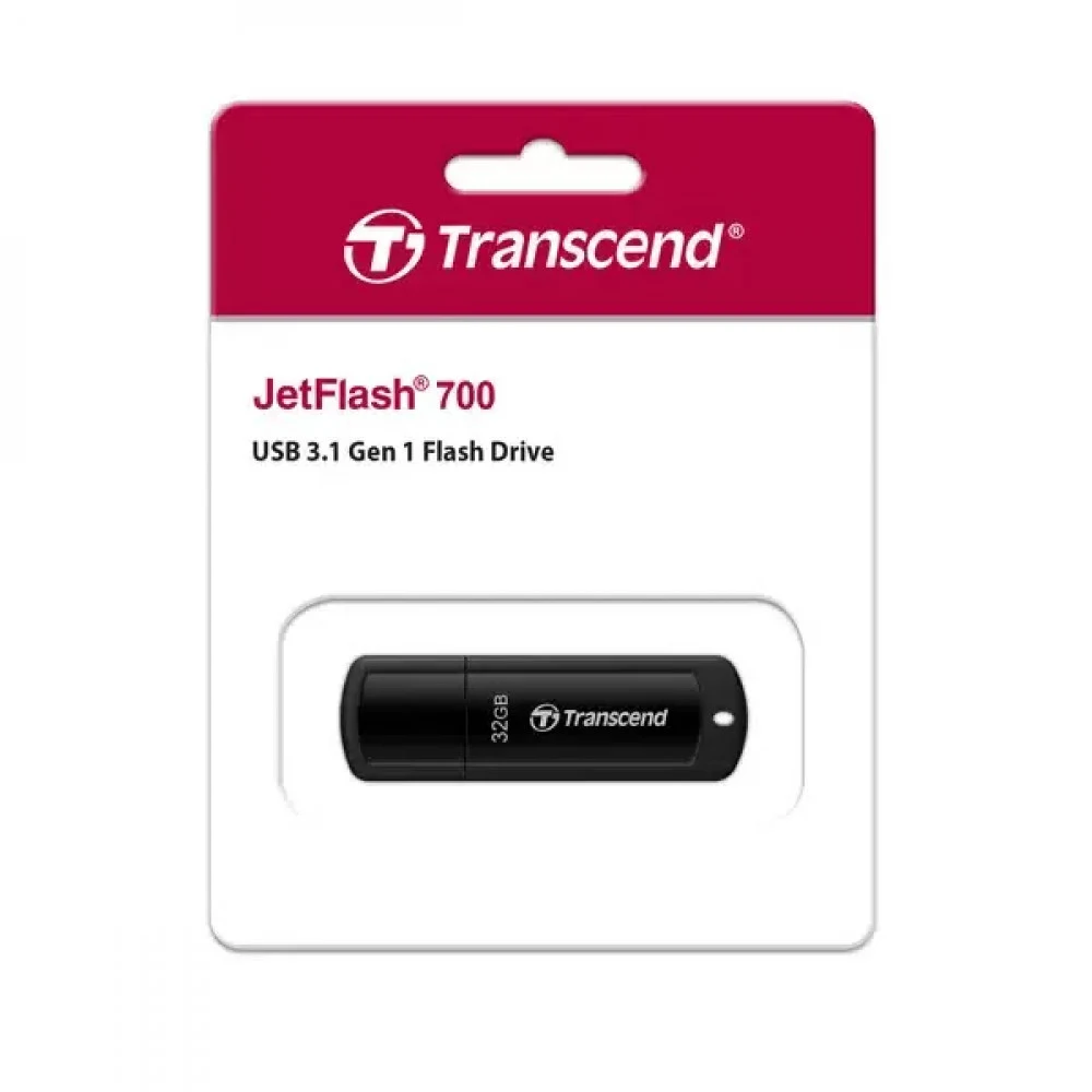 Флеш Диск Transcend 256Gb Jetflash 700 TS256GJF700 USB3.0 черный