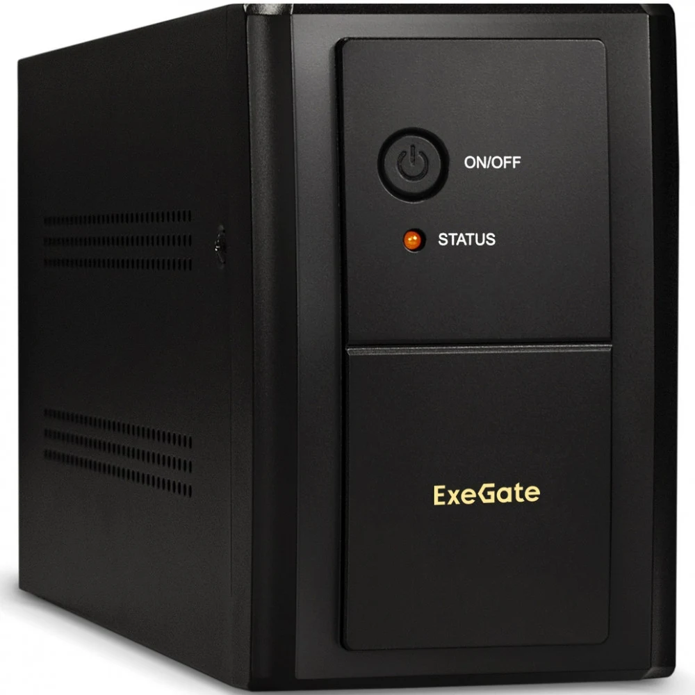 ИБП ExeGate SpecialPro UNB-2200.LED.AVR.4SH.RJ (2200VA/1300W, LED, AVR,4*EU/Тип F(Schuko), RJ45/11, батарея 12V 9Ah - 2 шт., металлический корпус, Black)