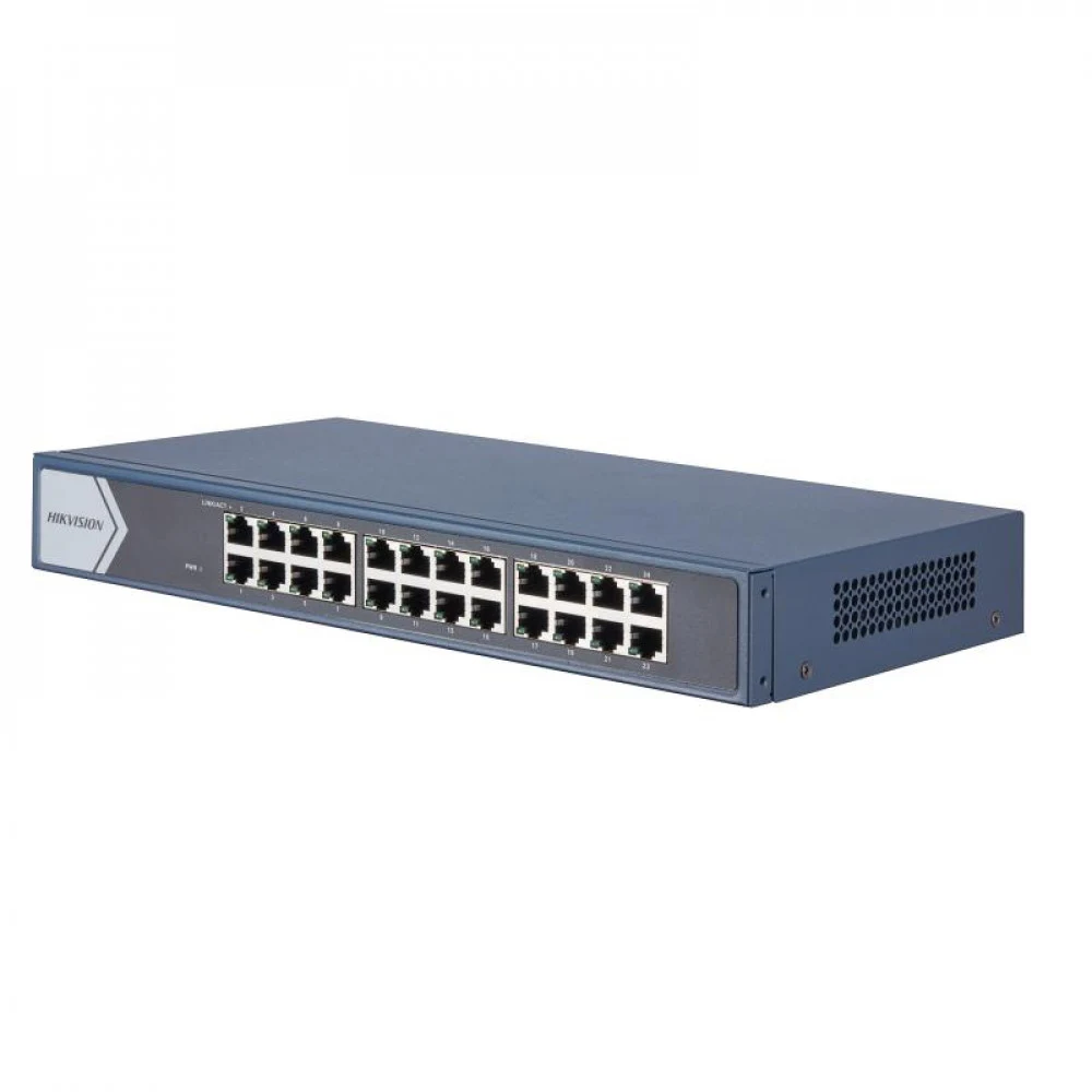 Hikvision DS-3E0524-E(C) Коммутатор 24-портовый неуправляемый SOHO